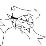 A digital illustration of the owner of this Carrd.